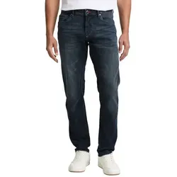 Tom Tailor Herren Jeans TTCURT TAPERED - Blau Schwarz, W 31 L 30 - Jeans im Tapered-Fit für Männer, die Wert auf Komfort und Stil legen. Die stonewashed Baumwollmischung sorgt für einen klassischen Look und angenehmen Sitz.