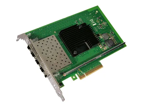 Intel Ethernet Converged Network Adapter X710-DA4 - Multimedia Netzwerkadapter mit 4 x 10 Gigabit SFP+ Ports, ideal für hohe Datenübertragungsraten und optimale Netzwerkleistung.