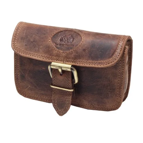 Green Burry Vintage Gürteltasche 327, Braun, one size - Mode-Hüfttaschen mit Innentasche und praktischer Gürtelschlaufe. Der Magnetverschluss sorgt für einfachen Zugriff und Sicherheit. Ideal für den Vintage-Look!