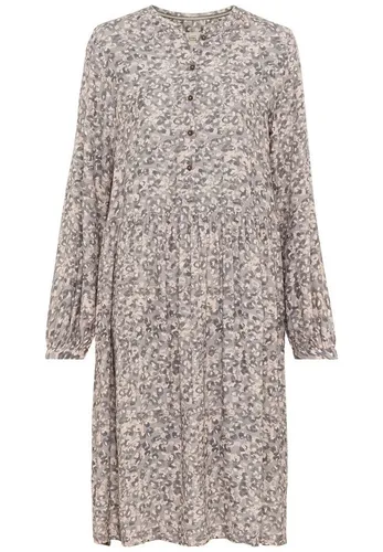 Camel Active Kleid in Rosé - M - Kleider aus reiner Viskose, mit floralem Muster und Rundhalsausschnitt, ideal für einen lässigen Sommerlook.