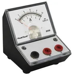 PeakTech P 205-11 Spannungsmessgerät - Messgerät für 0 … 15V/150V AC, ideal für Dauereinsatz ohne Batterie, mit gut lesbarer Spiegelskala und robustem ABS-Gehäuse.