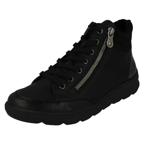 Rieker Damen Stiefeletten Z0040 in schwarz von Rieker