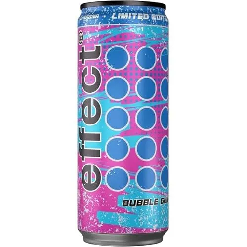 Dosen Effect Bubblegum Energy Drink Mix a 0,33 L ink. EINWEG Pfand (12x0,33L) 12