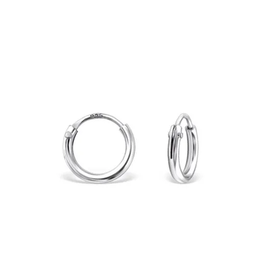 Winzige Creolen von Order & Smile Schmuck