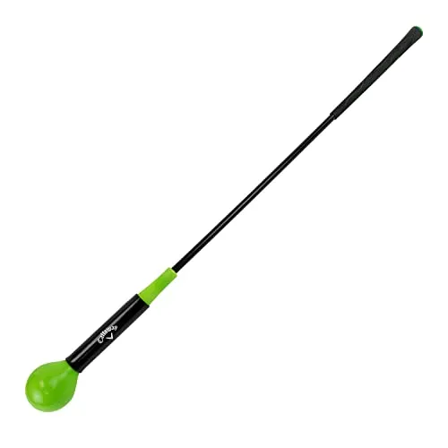 Callaway Golf Swing Stick Lag Trainer – Effektive Schwung-Trainingshilfe - Golf-Schwungtrainer zur Verbesserung deines Schwungtempos und Aufwärmen vor der Runde. Entwickle Flexibilität und Muskeln für längere Schläge mit diesem 96,3 cm langen Trainer, der leicht in deiner Golftasche verstaut werden kann.