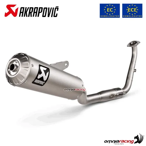 Akrapovic Racing Titan Auspuffanlage S-Y125R10-HBFGT für Yamaha XSR 125 (21-22)