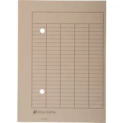 EXACOMPTA Umlaufmappe A4/353510B, grau, A4