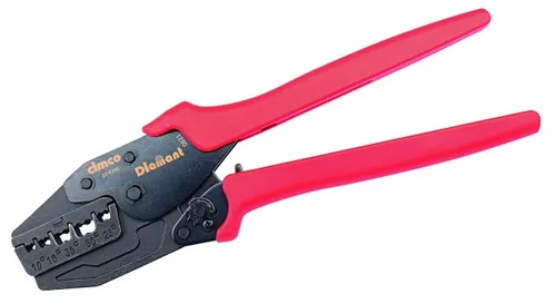 Cimco Presswerkzeug 104200 AE 10-50 - Presswerkzeug für Aderendhülsen, mechanisch mit Sperrvorrichtung, ideal für präzise WM-Pressungen von 10-50 mm², perfekt für Elektroinstallationen.