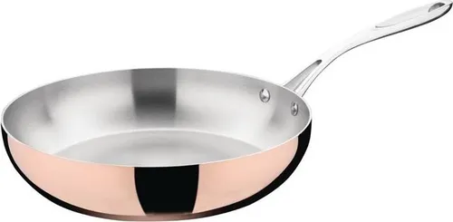 Vogue Induktions-Dreiwand-Kupfer-Bratpfanne 280 x 60 mm von Vogue