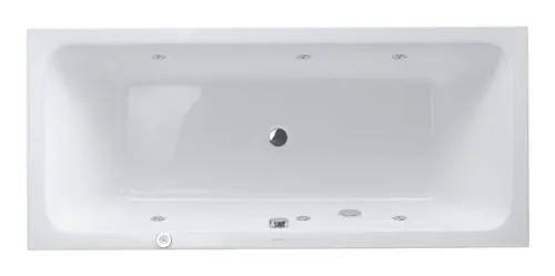 Duravit Whirlwanne „D-Code“ 180x80 cm mit Jet Project von Duravit