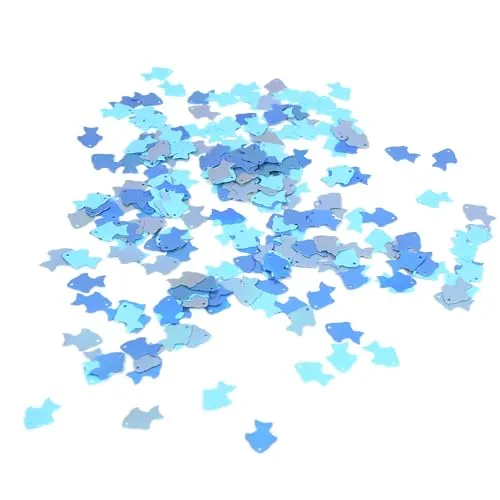 Konfetti Blau von Oblique Unique