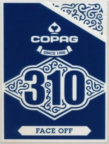 - COPAG 310 Spielkarten - Face off Slimline, Blau, ab 18 Jahren 22541012