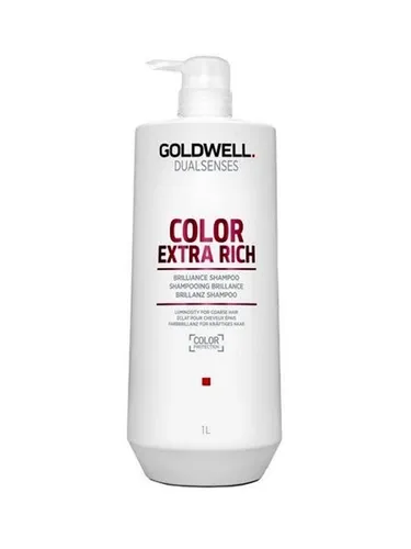 Goldwell Dualsenses Color Extra Rich Brilliance Shampoo 1000 ml - Shampoo für coloriertes Haar, sorgt für extra reichhaltigen Glanz und Farbbrillanz. Ideal für die Pflege von gefärbtem Haar.