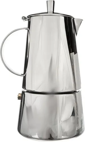 Cilio Espressokocher mit Planboden und Rezuziersieb