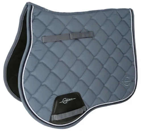 Kerbl Schabracke Salvina für Pony - Vielseitigkeit - Vielseitige Sattelschoner aus atmungsaktivem Material mit hochwertiger Füllung für optimalen Druckausgleich. Anatomisch geformt und maschinenwaschbar bei 30 °C, ideal für anspruchsvolle Reiter.