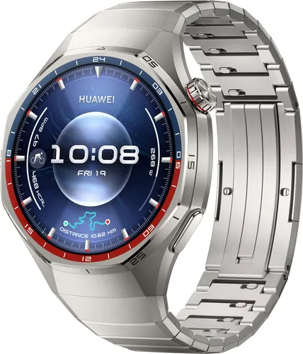 HUAWEI Watch GT6 Pro Smartwatch mit Titaniumarmband - Schlaftracker mit präziser Schlafüberwachung und elegantem Titanarmband für optimalen Tragekomfort.