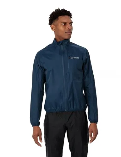 Vaude Drop Jacket III Herren Regenjacke - Dunkelblau - Größe S - Leichte und funktionale Regenjacke für Herren, ideal für unterwegs. Mit atmungsaktiver Technologie und umweltfreundlicher Herstellung bietet sie optimalen Schutz vor Regen.