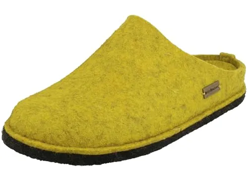 Haflinger Hausschuh Fliz EUR 39 - Komfortable Hausschuhe aus reinem Wollfilz, atmungsaktiv und temperaturregulierend, ideal für gemütliche Stunden zu Hause.