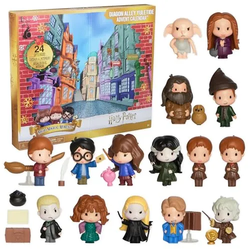 Spin Master WWO MMM Adventskalender Diagon Alley (6072709) - Adventskalender mit 24 Überraschungen aus der Welt von Harry Potter, ideal für Fans und zur Einstimmung auf Weihnachten.