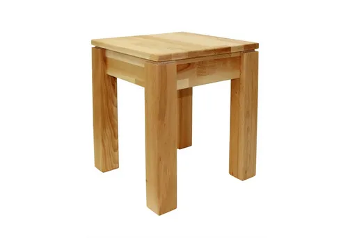 Bubema Multifunktionaler Hocker – Massivholz für Vielseitigkeit - Hocker aus massiver Kernbuche, ideal als Nachttisch, Beistelltisch oder Tritt. Stabil und einzigartig in jedem Raum dank natürlicher Optik und hochwertiger Verarbeitung.