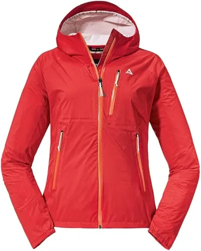 Schöffel Damen 2.5L Jacket Tegelberg L - Wasserdichte Outdoorjacke - Wanderjacke mit 20.000 mm Wassersäule, winddicht und atmungsaktiv. Geruchshemmender Innendruck sorgt für Frische beim Outdoor-Abenteuer.