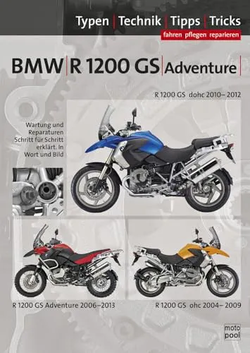 BMW R1200 GS Adventure 2004-2013 Reparaturanleitung von Sattelmaier Verlag