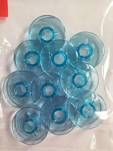 Nähmaschinenzubehör24 10x Spulen passend für Doppelumlaufgreifer z.B. Gritzner,Select - Serie 2.0 3.0 3.2 4.0 4.2, Tipmatic 1019 1035 1037 6122 6152 u.v.m.