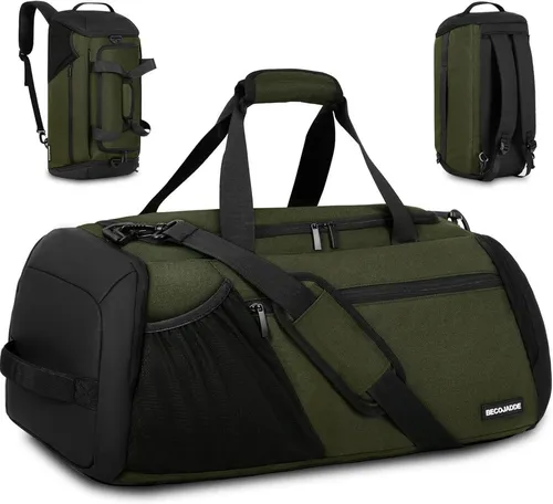 Sporttasche Herren 45L - Wasserdichter Rucksack mit mehreren Taschen - Sporttaschen für aktive Männer, ideal für Fitness und Reisen. Robustes Design mit Nassfach und Schuhfach für optimale Organisation.