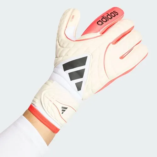 adidas Performance Torwarthandschuhe rot/weiß Größe 8,5 - Hochwertige Torwarthandschuhe für Fußball, aus 100% Polyester. Bequeme Passform in auffälligem rot/weiß, ideal für den sportlichen Einsatz.
