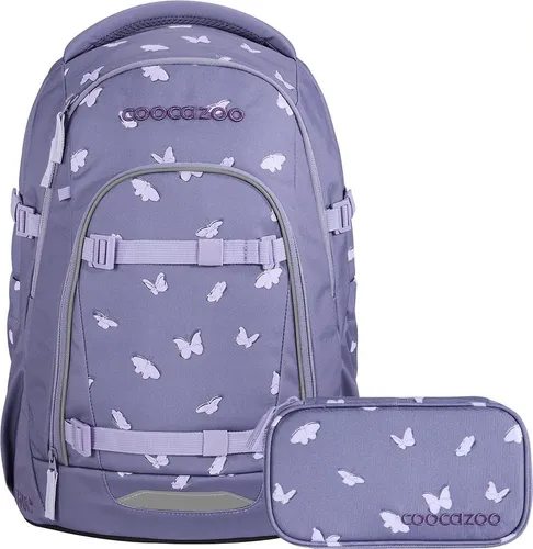 coocazoo Schulranzen Set MATE Reflective Wings