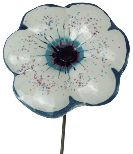 Cwwn Gartenstecker Glasblume handgefertigt – Einzigartige Gartendeko - Verleihen Sie Ihrem Garten mit unserem handgefertigten Gartenstecker Glasblume einen charmanten Akzent! Ideal für Blumentöpfe und Beete, gefertigt mit Liebe von einem Kreativteam.