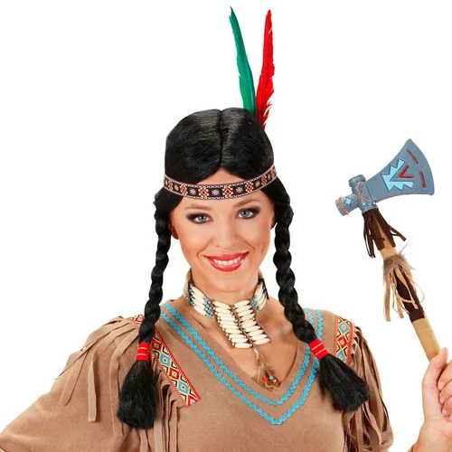 Bunte Unisex Halskette für Mottopartys Modeschmuck Indianerschmuck kaufen