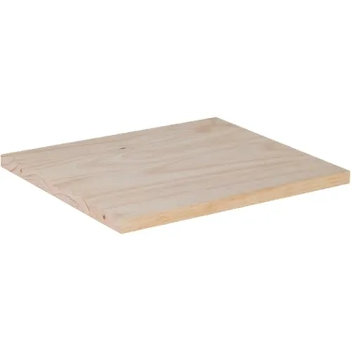 KUBIK Regal-Serie Kiefernholz Massivholz-Würfelregal | Verschiedene Größen | Anbauteile ergänzbar| Raumtrenner | Standregal | Kiefer Massiv | Bücherregal (Zwischenboden, Anbauteil)