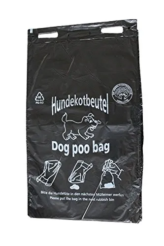 Hundekotbeutel SCHWARZ von Hundekotbeutel