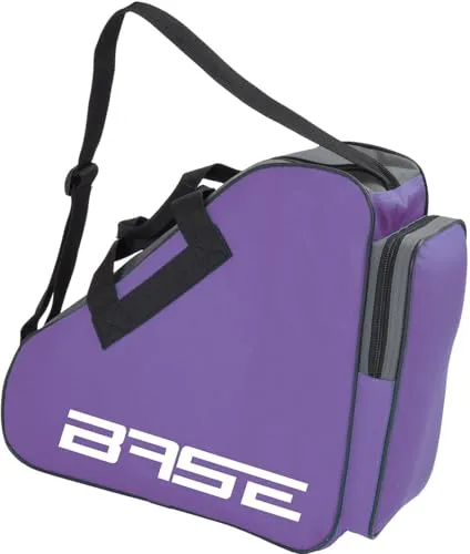 Schlittschuhtasche BASE - Lila - Schlittschuhtasche für sicheren Transport von Schlittschuhen und Inlinern, ideal für Sportler und Freizeitaktivitäten.