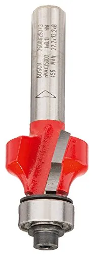 Bosch Professional Abrundfräser Expert for Wood - 22,2 mm Durchmesser, langlebig und ideal für präzise Holzarbeiten mit Microteq-Hartmetall