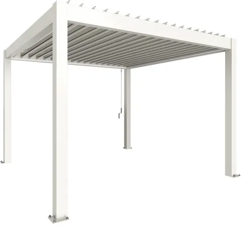 Biohort Pergola 3,5x3,5 in verschiedenen Farben – Red Dot Design Award - Elegante Pergola für jeden Outdoor-Bereich. Sie bietet stilvollen Schatten und schafft den perfekten Raum für Gartenpartys. Hochwertige Verarbeitung und 20 Jahre Herstellergarantie garantieren Langlebigkeit und Qualität.