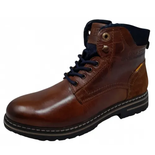 camel active Herren Boston Leder Boot Braun - Wanderschuhe aus hochwertigem Leder, wasserabweisend und mit praktischem Reißverschluss für einfachen Einstieg - ideal für Outdoor-Abenteuer.