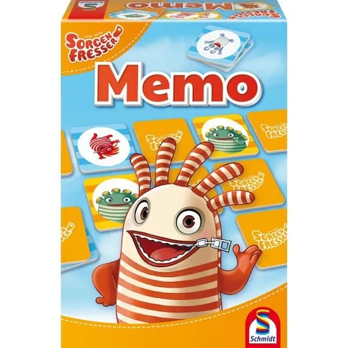 SCHMIDT SPIELE MEMO SORGENFRESSER KINDERSPIEL NEU