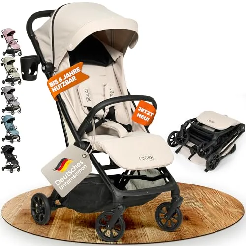 Kinderwagen Beige von Amor Baby
