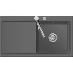 Systemceram Keradomo Mera 90 F Spüle rechts von systemceram