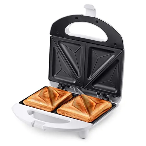 Ufesa SW7862 Sandwichmaker 750 W – Kompakter Sandwich-Toaster für 2 Sandwiches