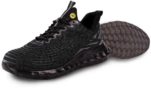 Sportliche Sicherheitsschuhe S1P ESD – Atmungsaktiv & Rutschhemmend - Arbeitsschuhe in Größe 36-49, ideal für Sicherheit und Komfort. Mit durchtrittsicherer Sohle, antistatisch und rutschhemmend – perfekt für jeden Arbeitsplatz.