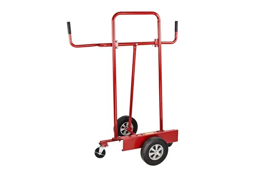 DEMA Transportwagen Plattenwagen DPW4 - Robuster Transportwagen für Plattenwerkstoffe bis 300 kg, mit großen Vollgummirädern und Lenkrollen für mühelosen Transport und rückenschonendes Arbeiten im Bau und Handwerk.