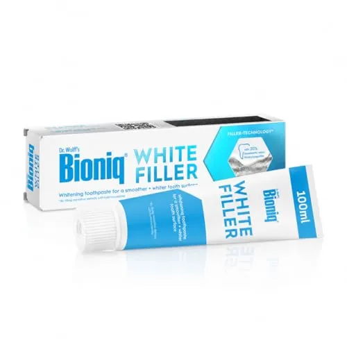 Bioniq® White Filler Zahnpasta, 100 ml – Effektive Whitening-Zahncreme ohne Fluorid