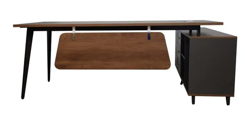 Produktbild Jet-Line Schreibtisch SAN PAULO 2m links