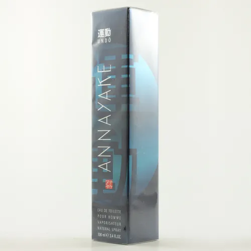 Annayake Undo pour Homme Eau de Toilette 100 ml - Holzig-würziger Duft für Männer, erfrischende Kopfnoten von Mandarine und Bergamotte