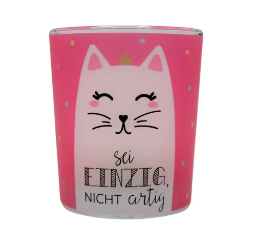 Dekohelden24 Windlicht Teelichthalter in verschiedenen Farben (1 St)