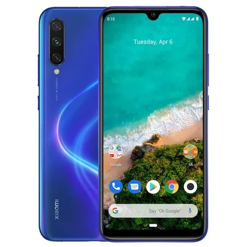 Xiaomi Mi A3 Smartphone 6,08 Zoll 64 GB Android Blau