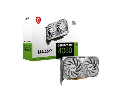 MSI GeForce RTX 4060 VENTUS 2X WHITE 8G OC von MSI